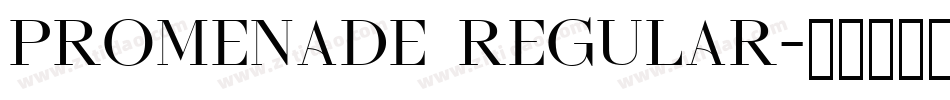 Promenade Regular字体转换